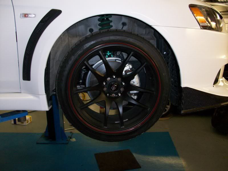 EVO X AP RACING Front and rear brake kit Mitsubishi Lancer Register